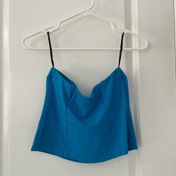 🔥3/$15 Forever 21 | Blue Tube Top - Picture 4 of 6
